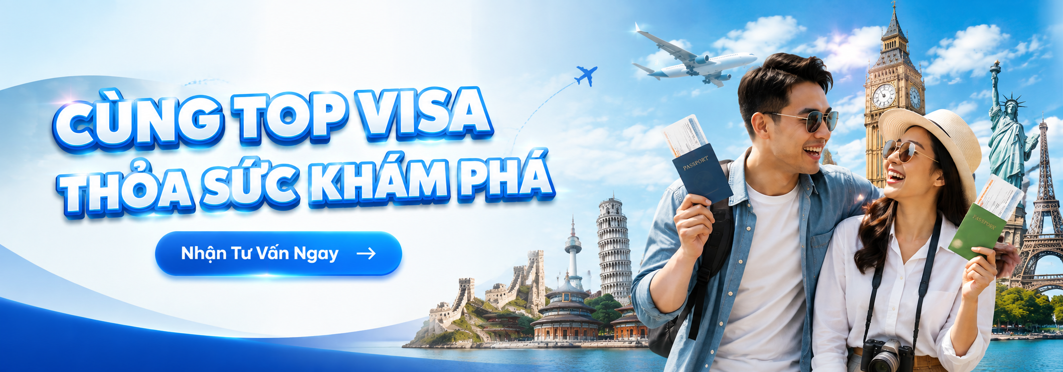 banner top visa